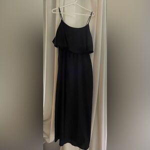 spaghetti strap maxi dress